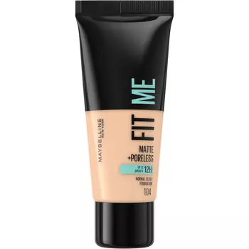 Матирующая основа для лица натуральная слоновая кость 105 Maybelline New York Fit Me!, 30 мл