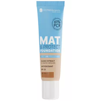 Матирующая основа под макияж с spf25 08, 30 г Bell Hypoallergenic Mat&Protect, цвет 08