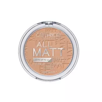 Матирующая пудра 030 Warm Beige, 10 г Catrice, All Matt Plus Shine Control Powder 12H