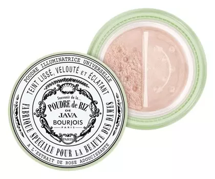 Матирующая пудра Bourjois Poudre de Riz de Java, оттенок Translucent 3.5 г