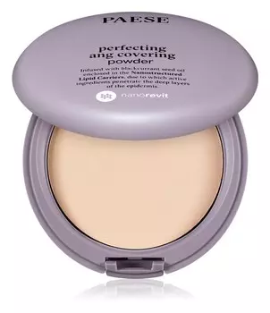 Матирующая пудра для чувствительной кожи Paese Nanorevit, оттенок 03 Sand 9 г