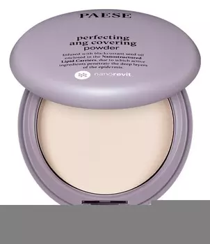 Матирующая пудра для чувствительной кожи Paese Nanorevit, оттенок 01 Ivory 9 г