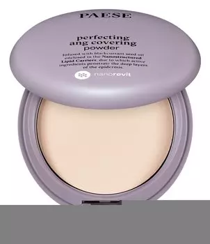 Матирующая пудра для чувствительной кожи Paese Nanorevit, оттенок 02 Porcelain 9 г