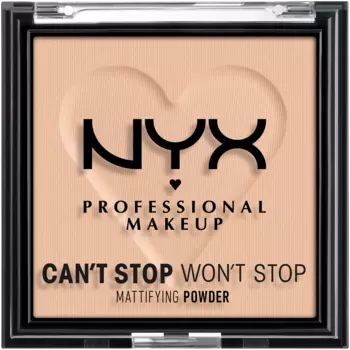 Матирующая пудра для лица 03 легкая средняя Nyx Professional Makeup Mattifying, 6 гр