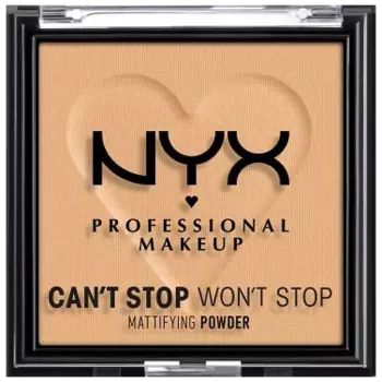 Матирующая пудра для лица 05 золотой Nyx Professional Makeup Can'T Stop Won'T Stop, 6 гр