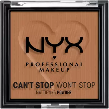 Матирующая пудра для лица 08 мокко Nyx Professional Makeup Can'T Stop Won'T Stop, 6 гр