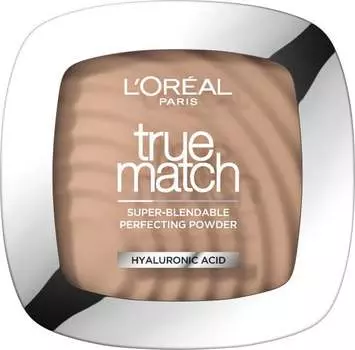 Матирующая пудра для лица 4N Neutral Undertone, 9 г L'Oral Paris, True Match Super-Blendable Perfecting Powder, L’Oral Paris