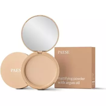 Матирующая пудра с аргановым маслом 01 8 г Paese