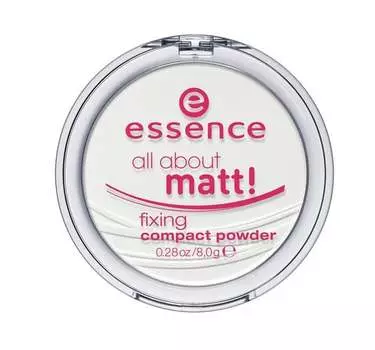 Матирующая пудра в компактной упаковке, 8 г Essence, All About Matt
