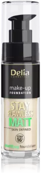 Матирующая тональная основа для лица 402 Delia Stay Flawless Matt, 30 мл
