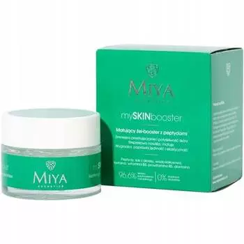 Матирующий гель-бустер с пептидами, 50 мл Miya Cosmetics, Myskinbooster