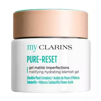 Матирующий гель против прыщей Pure-Reset Matify Hydra Blemish Gel My Clarins, 50 ml