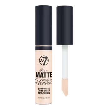 Матирующий консилер для глаз светлый нейтральный W7 Matte Made In Heaven, 14 мл