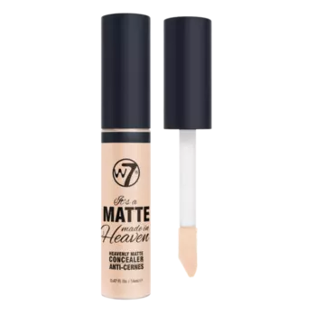 Матирующий консилер под глаза светлый нейтральный 4 W7 Matte Made In Heaven, 14 мл