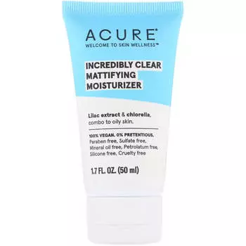 Матирующий крем ACURE, 50 мл