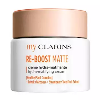 Матирующий крем для лица Re-Boost Matte Matify Hydra Cream My Clarins, 50 ml
