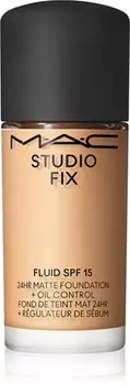Матирующий праймер spf 15 MAC Cosmetics Mini Studio Fix Fluid SPF 15 24HR Matte Foundation + Oil Control, NC25 15 ml