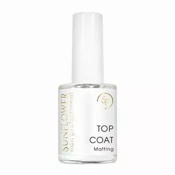 Матирующий топ (MAT) Top Coat Matting 9ml -, SUNFLOWER
