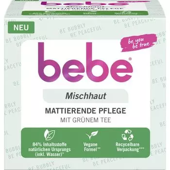 Матирующий уход bebe, 50 ml