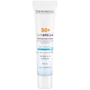 Матирующий защитный крем spf 50+, 40 мл Dermedic Subrella