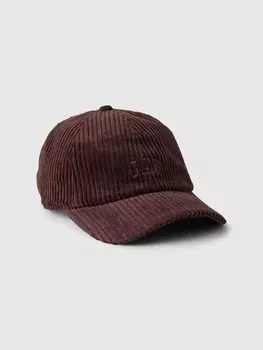 Матовая бейсболка с логотипом Gap, коричневый