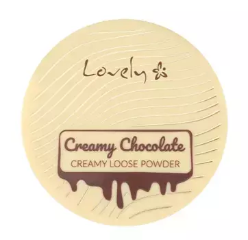 Матовая бронзирующая пудра Creamy Chocolate Loose Powder Lovely, 1 UD