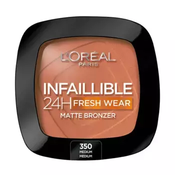 Матовая бронзирующая пудра Infalible 24H Matte Bronzer L'Oreal, цвет medium