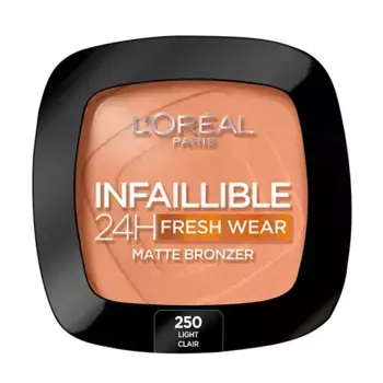 Матовая бронзирующая пудра Infalible 24H Matte Bronzer L'Oreal, цвет light clair