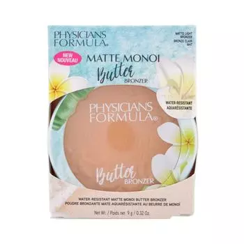 Матовая бронзирующая пудра с маслом монои Physicians Formula, цвет matte light bronzer, 9 гр
