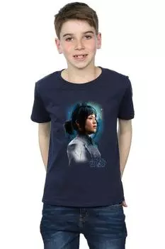 Матовая футболка The Last Jedi Rose Tico Star Wars, темно-синий