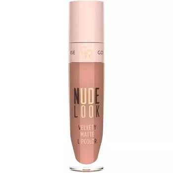 Матовая губная помада Golden Rose Nude Look Velvety Matte Lipstick 01 Just Nude
