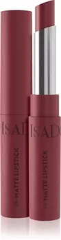 Матовая губная помада с увлажняющим эффектом IsaDora The Matte Lipstick, 19 Real Crimson 1,6 g