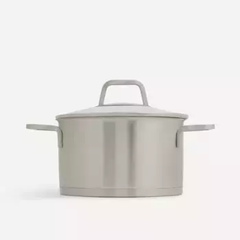 Матовая кастрюля из нержавеющей стали El Corte Ingls, сталь