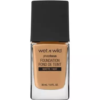 Матовая основа Wet 'n' Wild Photo Focus Foundation Матовая основа с высокой степенью покрытия и светорегулирующим комплексом с матовым финишем Vegan Desert Beige
