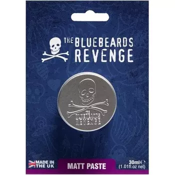 Матовая паста для мужчин Универсальная паста для укладки волос с перерабатываемой средней фиксацией и матовым финишем, 30 мл, The Bluebeards Revenge