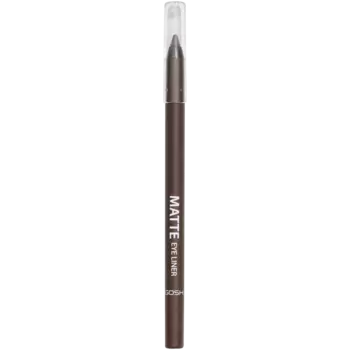 Матовая подводка для глаз 014 шоколадно-коричневого цвета Gosh Matte, 1,2 гр