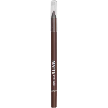 Матовая подводка для глаз 015 красного дерева Gosh Matte, 1,2 гр