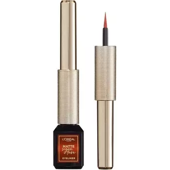 Матовая подводка для глаз Signature Copper Marron, L'Oreal