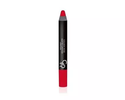 Матовая помада-карандаш 07, 3,5 г Golden Rose, Matte Lipstick Crayon
