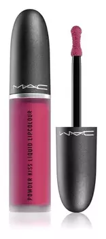 Матовая помада MAC Cosmetics Powder Kiss Liquid Lipcolour, оттенок Make it Fashun! 5 мл