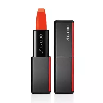 Матовая помада Modernmatte Powder Lipstick Shiseido, цвет torch song