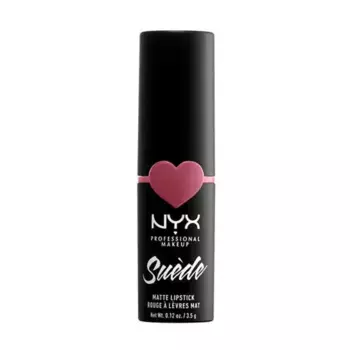 Матовая помада Suede Matte Lipstick Nyx Professional Make Up, цвет soft spoken