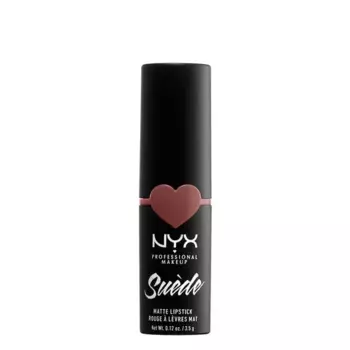 Матовая помада Suede Matte Lipstick Nyx Professional Make Up, цвет brunch me