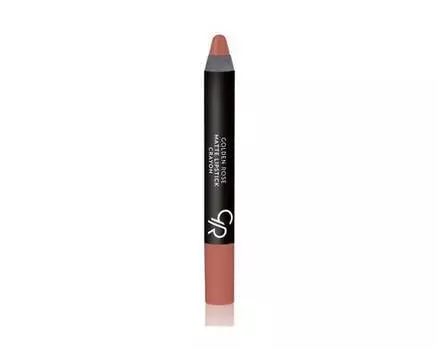 Матовая помада в цвете карандаша 18, 3,5 г Golden Rose, Matte Lipstick Crayon
