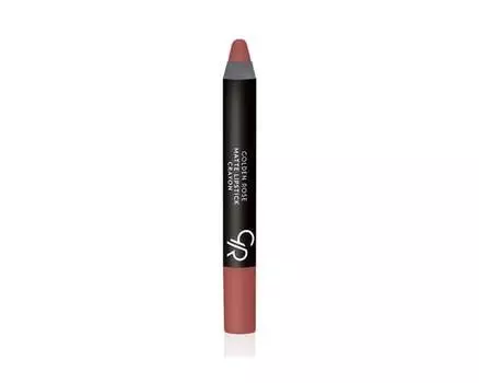 Матовая помада в цвете мелка 21, 3,5 г Golden Rose, Matte Lipstick Crayon