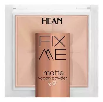 Матовая веганская пудра для лица 63 Теплый 8 г Hean Vegan Powder Fix Me