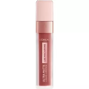 Матовая жидкая губная помада L'Oreal Paris Les Macarons, 822 Mon Caramel