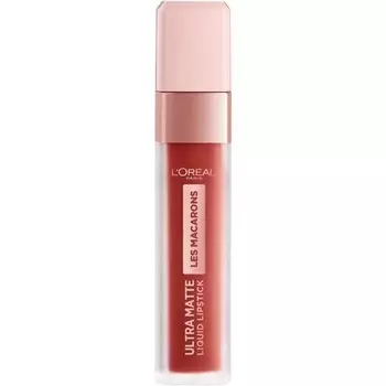 Матовая жидкая губная помада L'Oreal Paris Les Macarons, 834 Infinite Spice