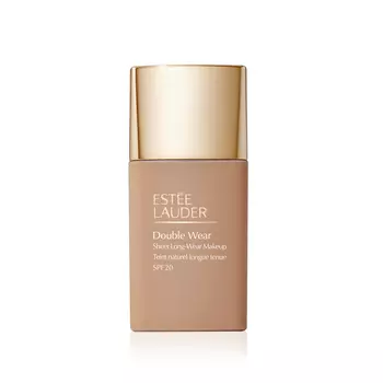 Матовая жидкая основа double wear sheer long-wear makeup spf20 Este Lauder, цвет nr. 3c2 - pebble, 30 мл