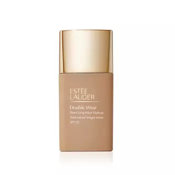 Матовая жидкая основа double wear sheer long-wear makeup spf20 Este Lauder, цвет nr. 3n1 - ivory beige, 30 мл